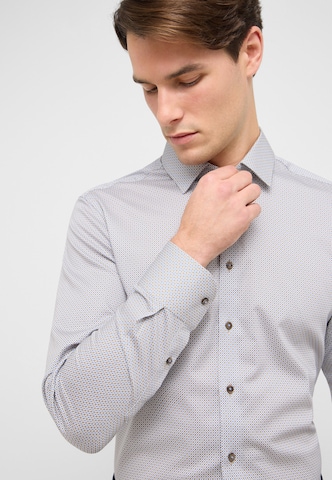 ETERNA Slim Fit Hemd in Grau