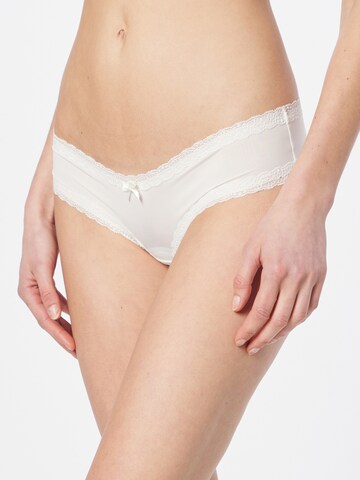 String 'London' Hunkemöller en blanc : devant