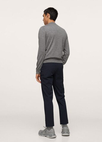 MANGO MAN Pullover 'Willym' in Grau