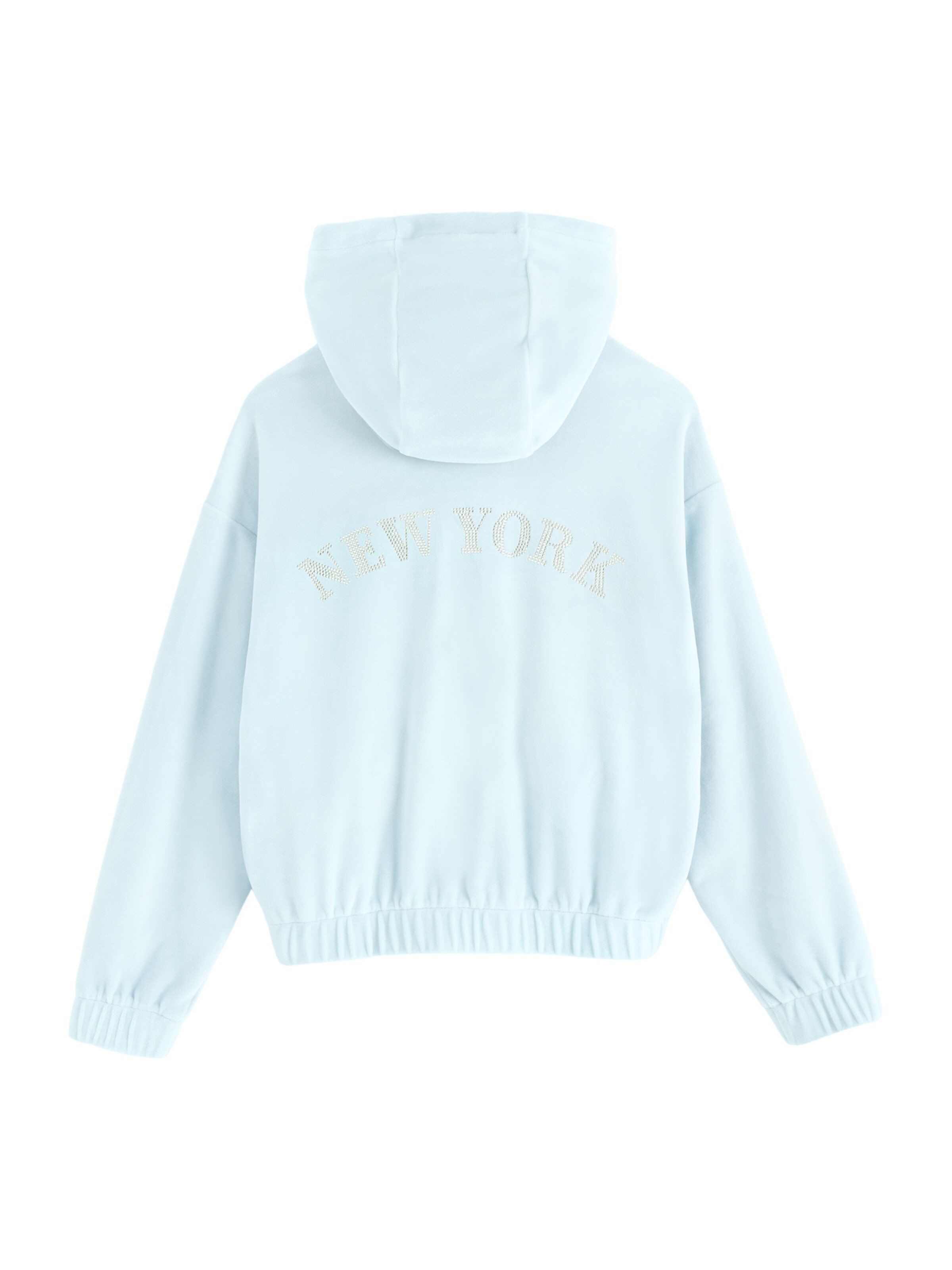 Hanorac de la Cool Club pe albastru: spate