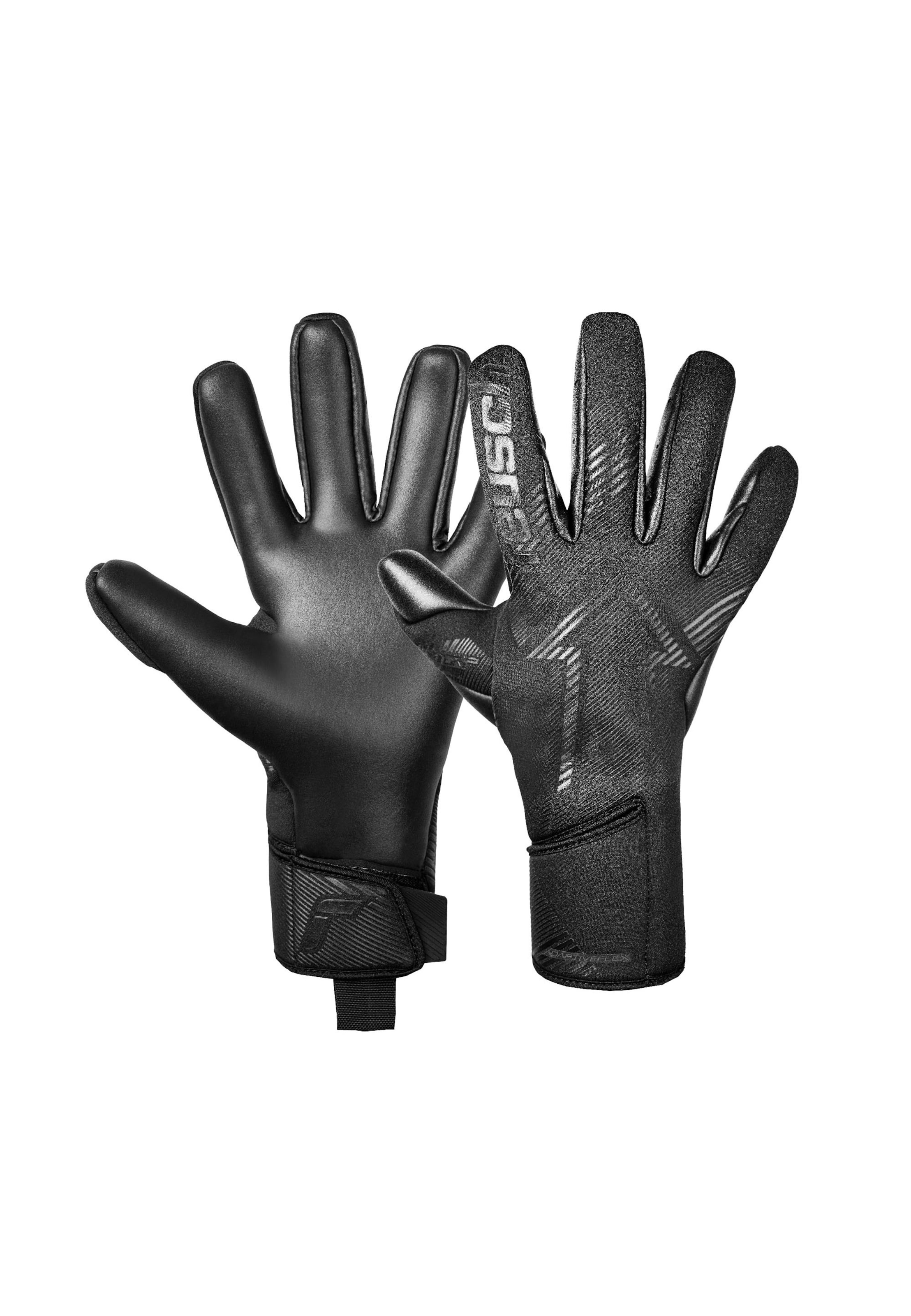 REUSCH Sports gloves 'Fastgrip Duo' in Black: front