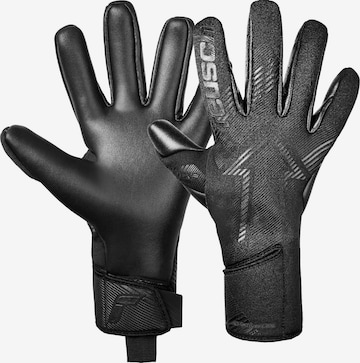 REUSCH Sports gloves 'Fastgrip Duo' in Black: front