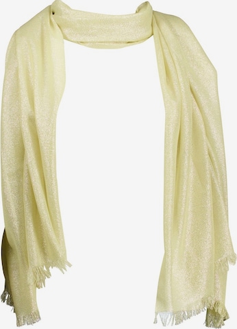 Écharpe ' MEREDITH ' Deeluxe en blanc : devant