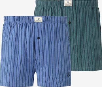 Jan Vanderstorm Boxershorts ' Thure ' in Blauw: voorkant