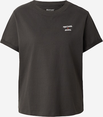 MUSTANG Paita 'Monroe' värissä musta: etupuoli