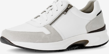Gabor Rollingsoft Sneaker in Weiß: Vorderseite
