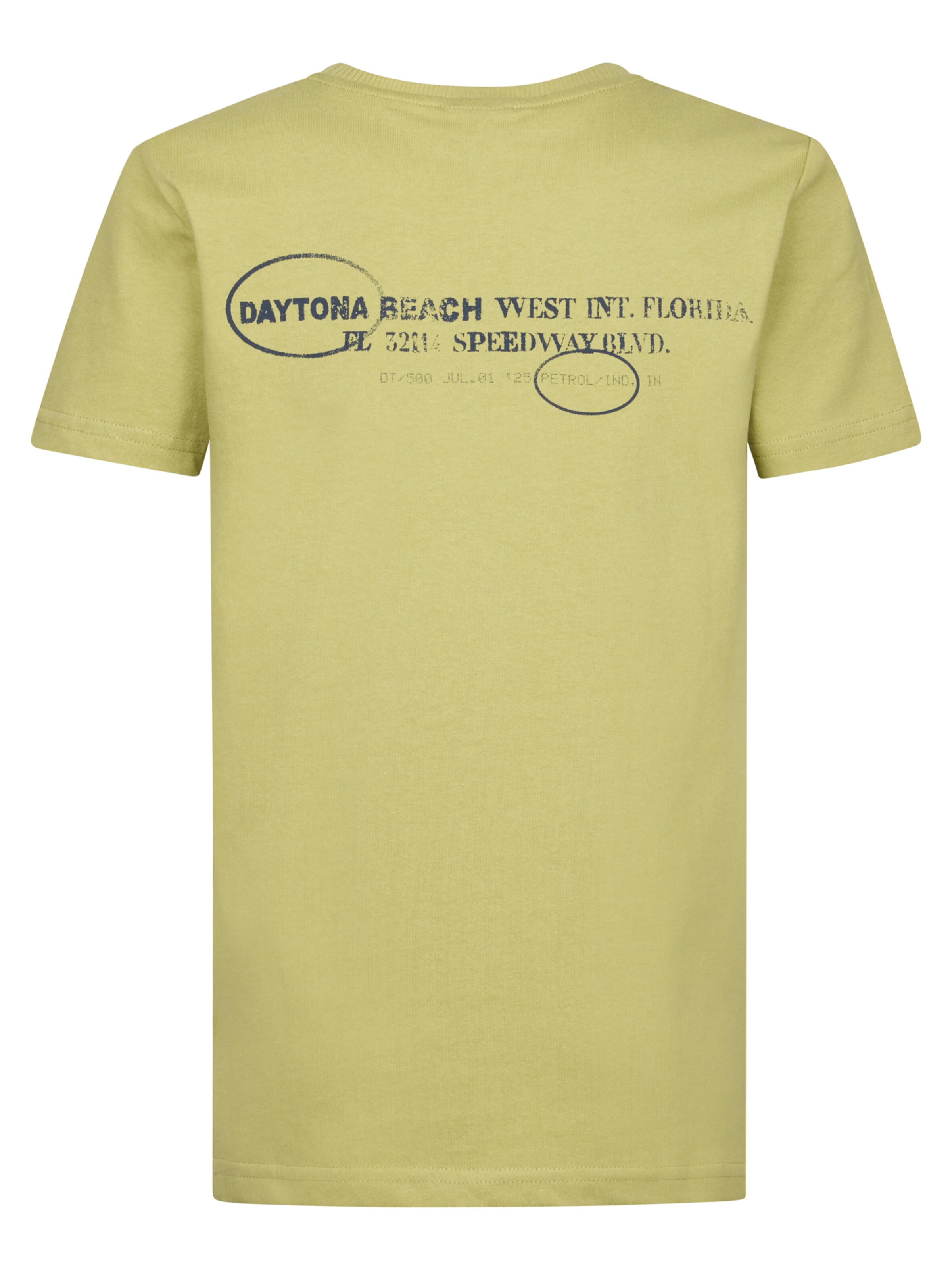 T-Shirt Petrol Industries en vert : devant