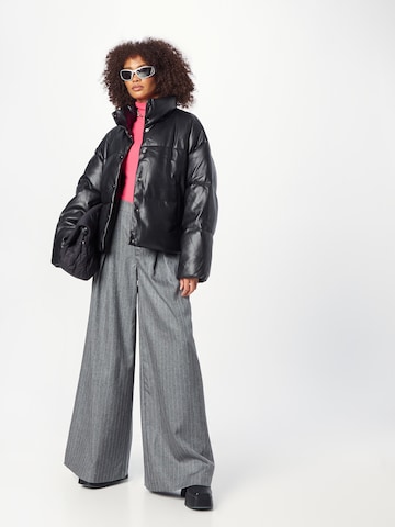 Gina Tricot Prehodna jakna 'Kicki' | črna barva
