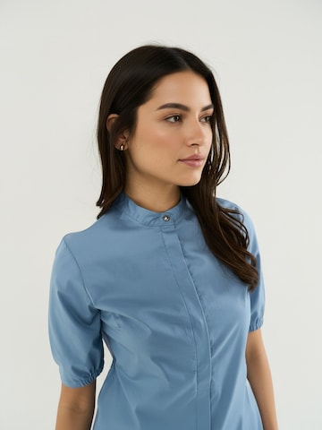 Camomilla Italia Blouse 'COEUR' in Blue