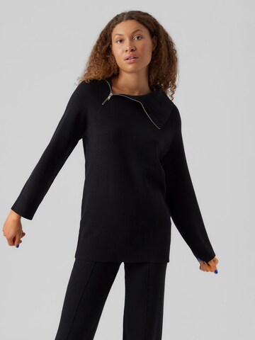 VERO MODA Sweater 'GOLD' in Black: front