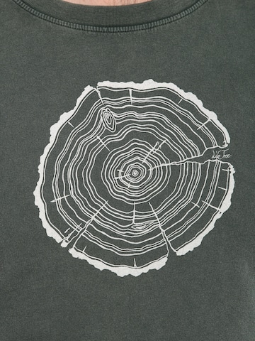 Maglietta 'Treeslice' di Life-Tree in verde