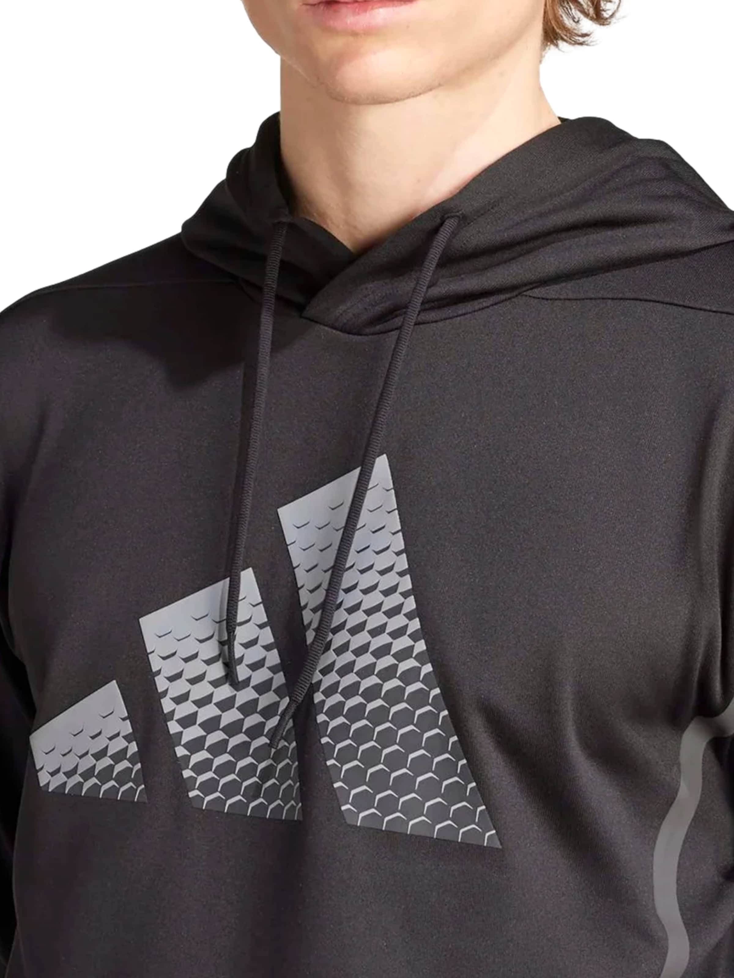 ADIDAS PERFORMANCE Суичър 'Big Logo' в черно