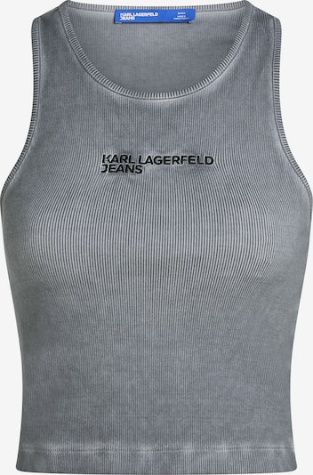 KARL LAGERFELD JEANS Toppi värissä harmaa / musta, Tuotenäkymä