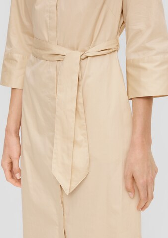 Robe-chemise s.Oliver BLACK LABEL en beige