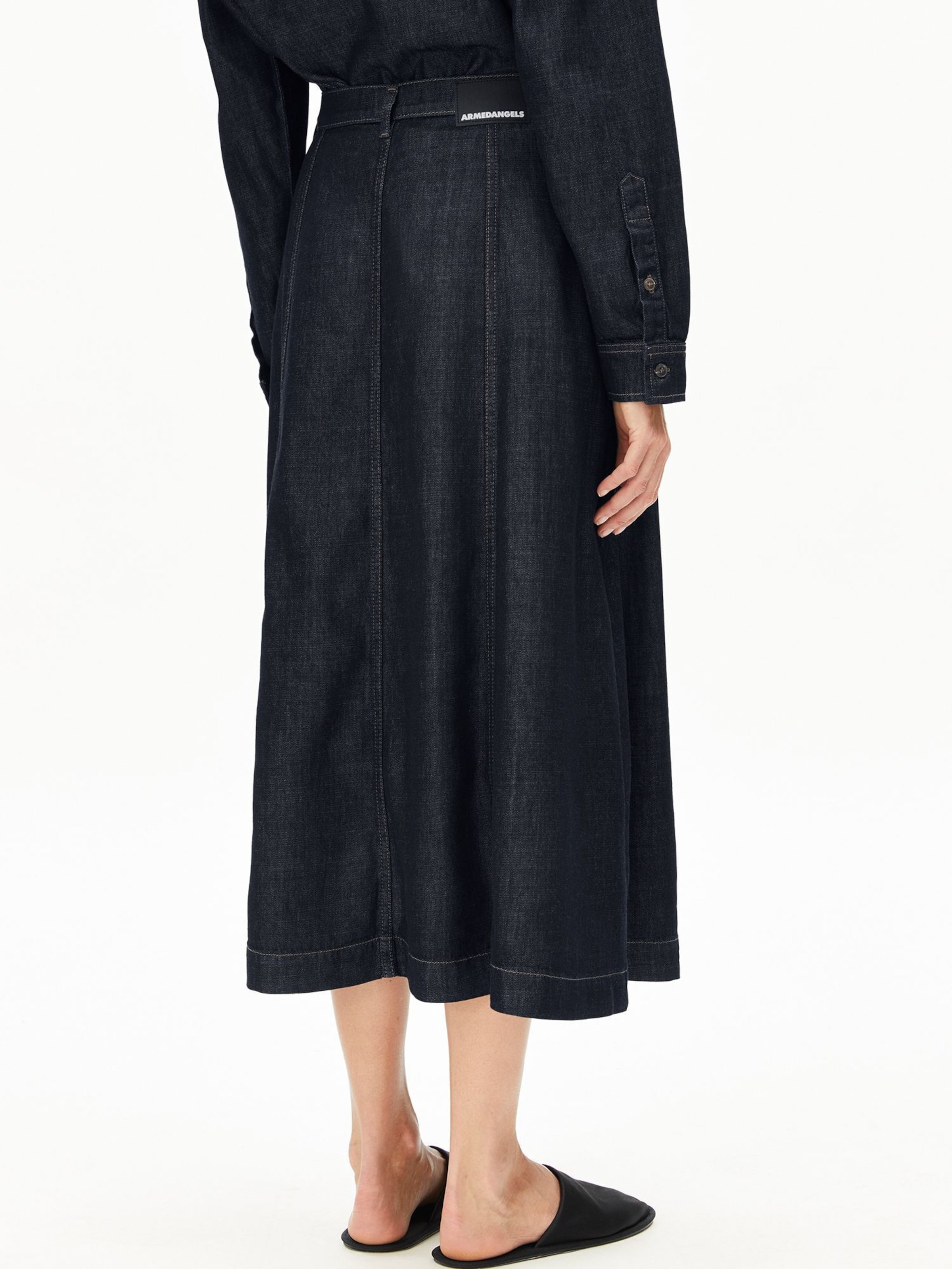 ARMEDANGELS Rok in Blauw: voorkant