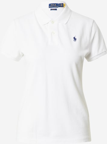 Maglietta di Polo Ralph Lauren in bianco: frontale