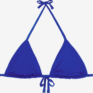 CALZEDONIA Triangle Bikini Top 'INDONESIA' in Blue: front