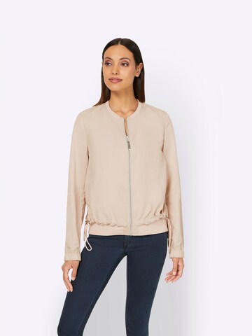 heine Between-season jacket in Beige