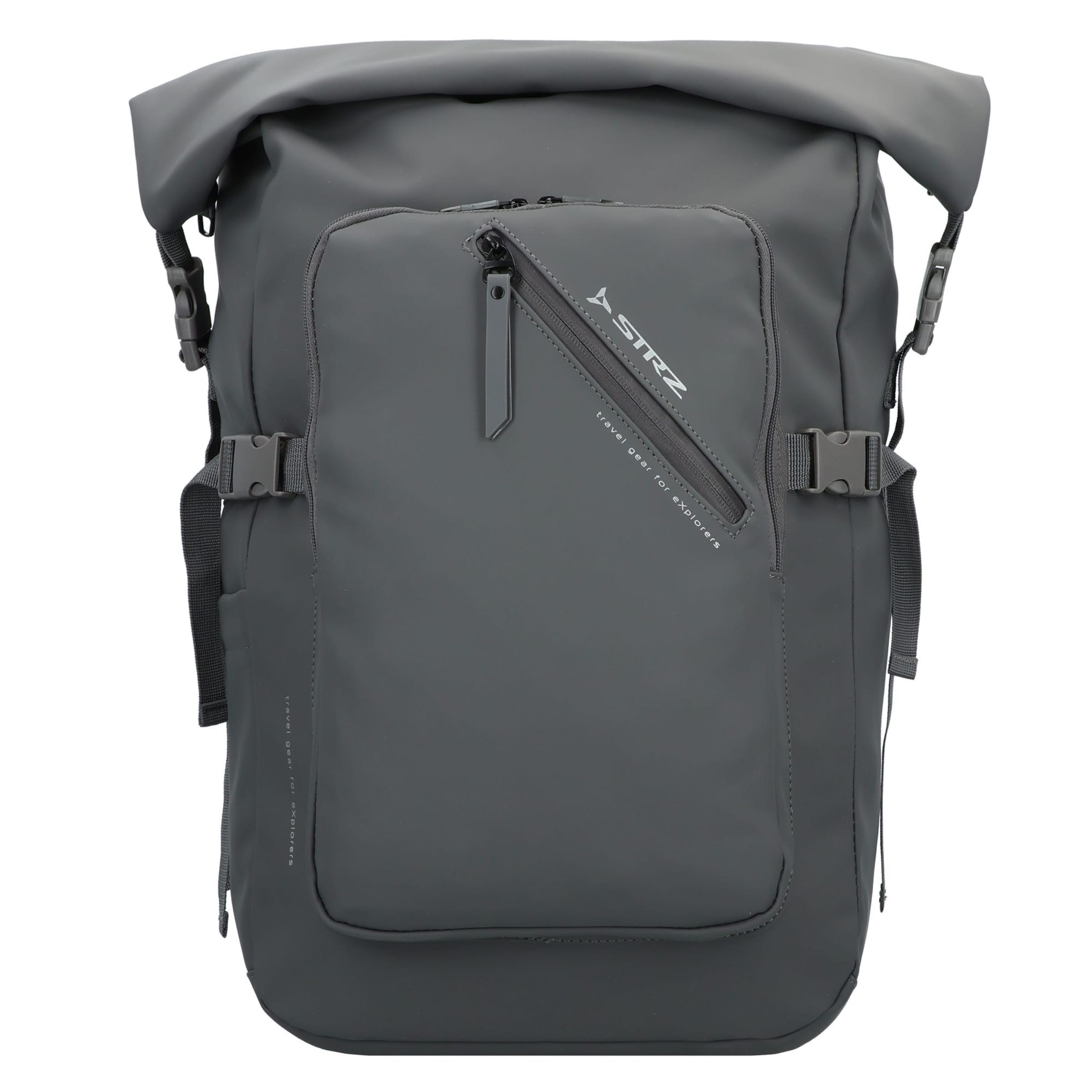Polestream (STRZ) Backpack in Grey: front