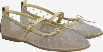 Desa Ballerina 'Ballettschuhe' in Wit: voorkant