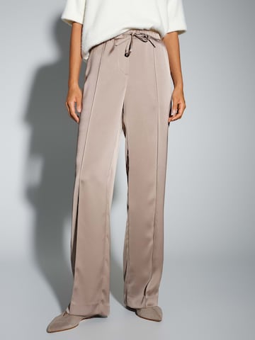 OPUS - Pierna ancha Pantalón 'Melane Cosmic' en gris: frente