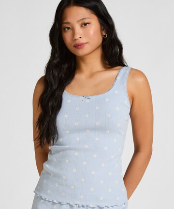 Hunkemöller Unterhemd in Blau