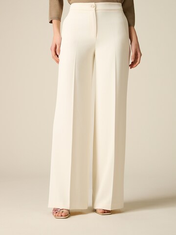 oltre Baggy Trousers in White
