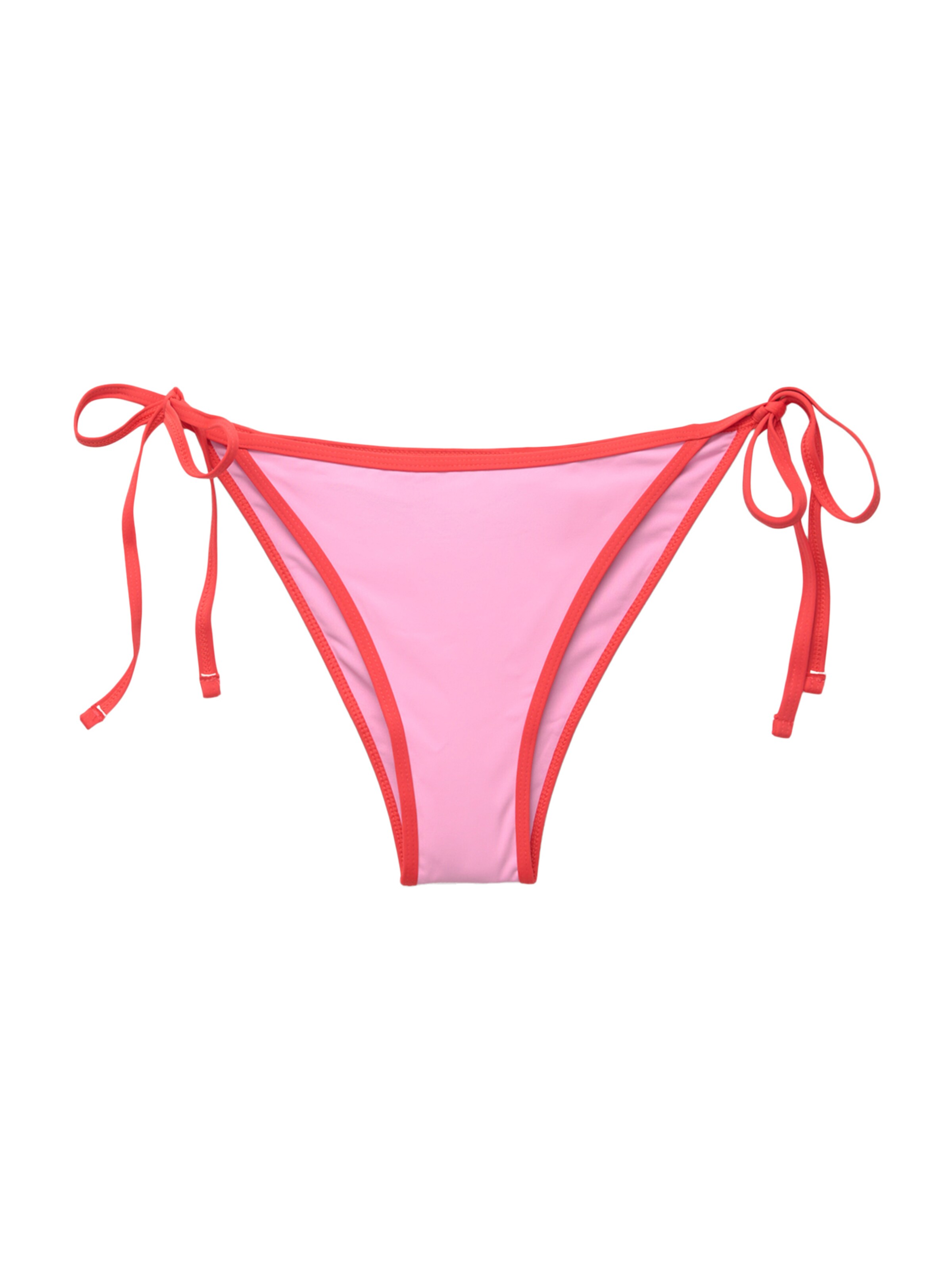 Pull&Bear Bikini hlačke | roza barva: sprednja stran