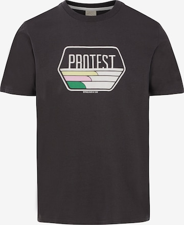 PROTEST Shirt 'PRTSTAN' in Grijs: voorkant