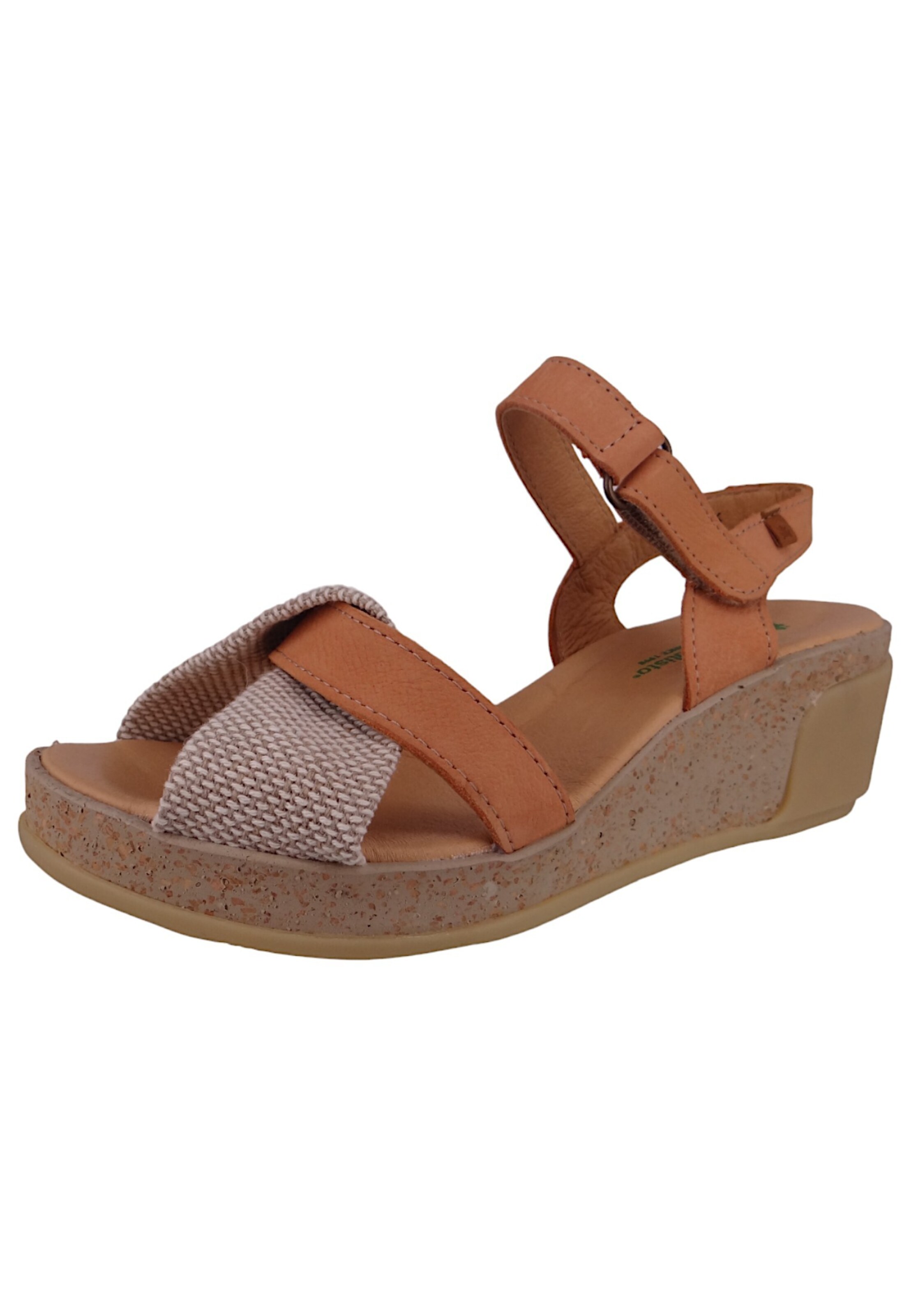 EL NATURALISTA Sandaal 'Leaves' in Oranje: voorkant