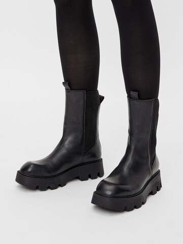 Chelsea Boots 'BIAGEENA' Bianco en noir