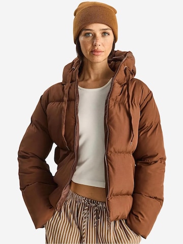 Bianco Lucci - Casaco de inverno em castanho: frente