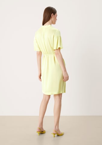 s.Oliver BLACK LABEL Dress in Yellow