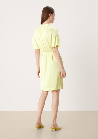 s.Oliver BLACK LABEL Sukienka w kolorze żółty