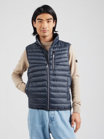 s.Oliver Bodywarmer in Blauw: voorkant