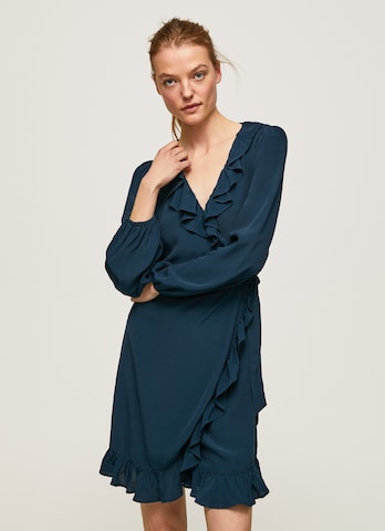 Pepe Jeans - Vestido em azul: frente