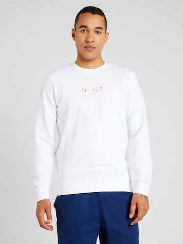 GUESS Sweatshirt in White: front