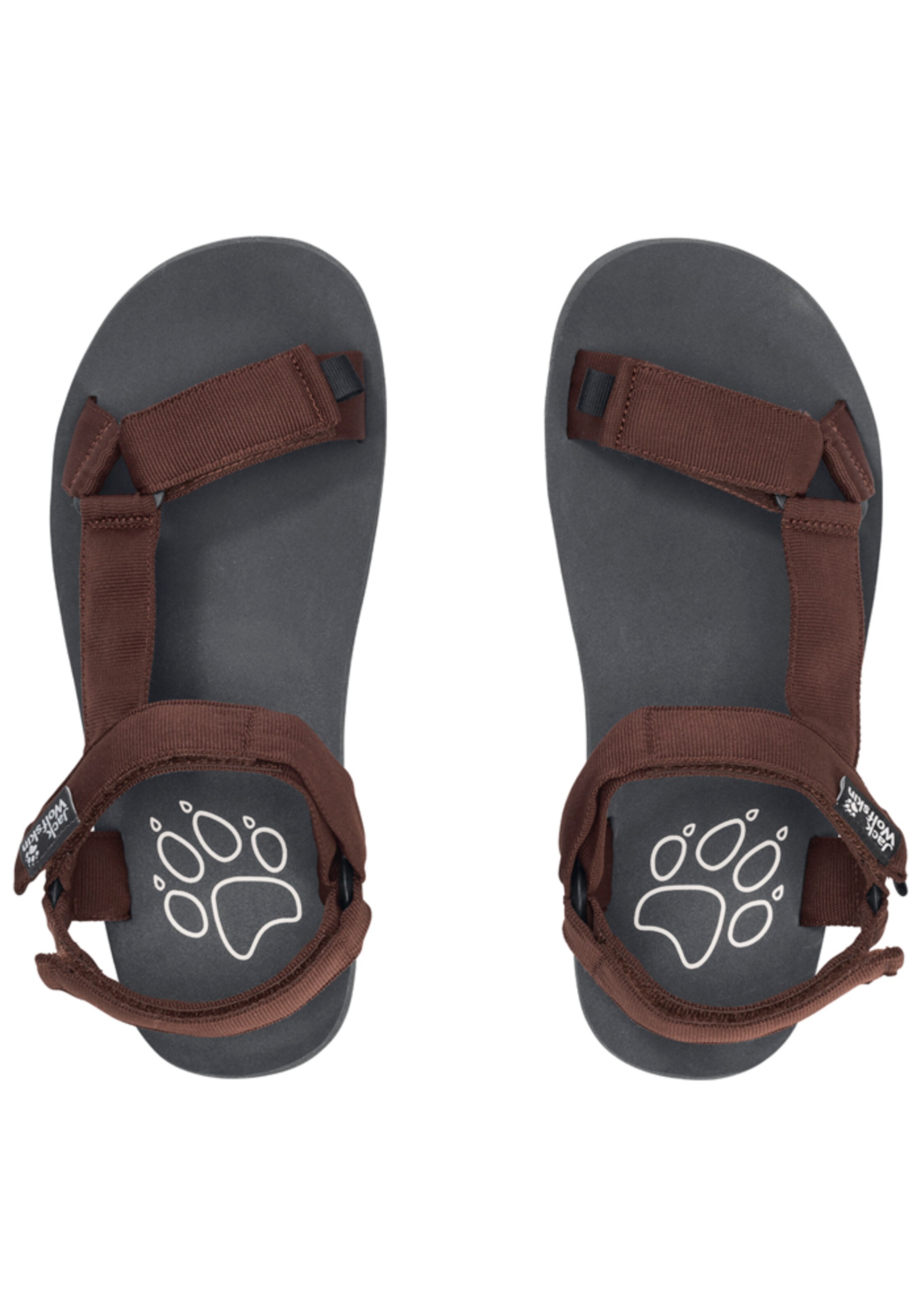 JACK WOLFSKIN Sandals in Red
