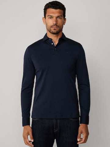 Hackett London Poloshirt in Blau: Vorderseite