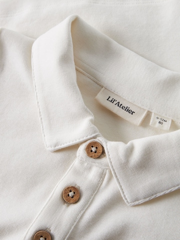T-Shirt Lil'Atelier en blanc