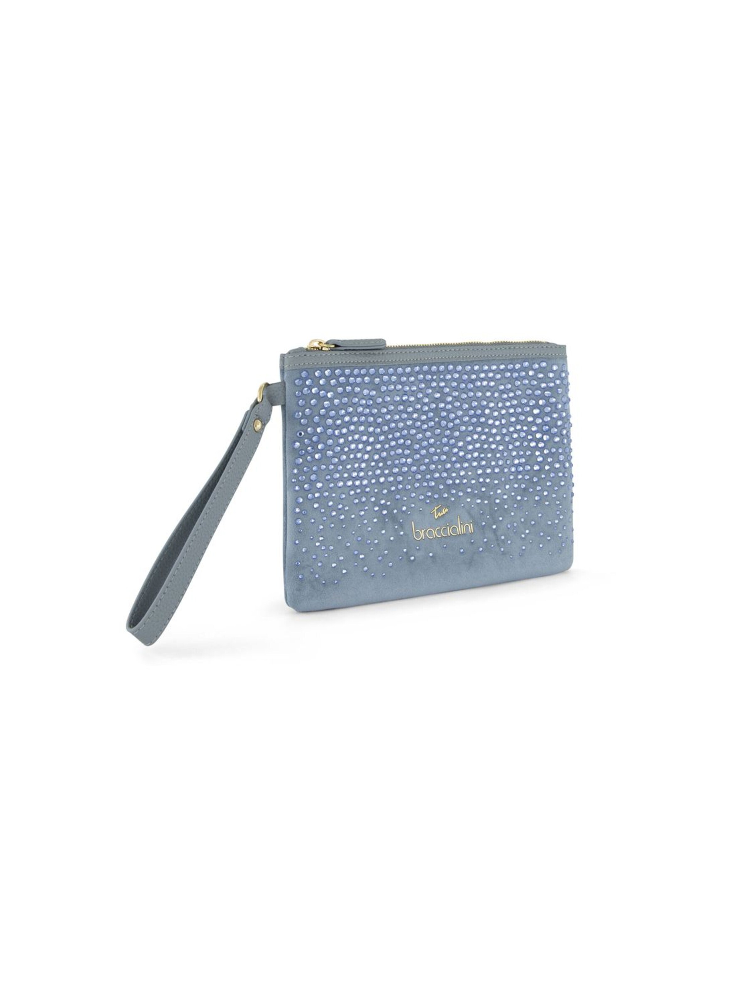 Braccialini - Bolso saco 'Beth Strass' en azul