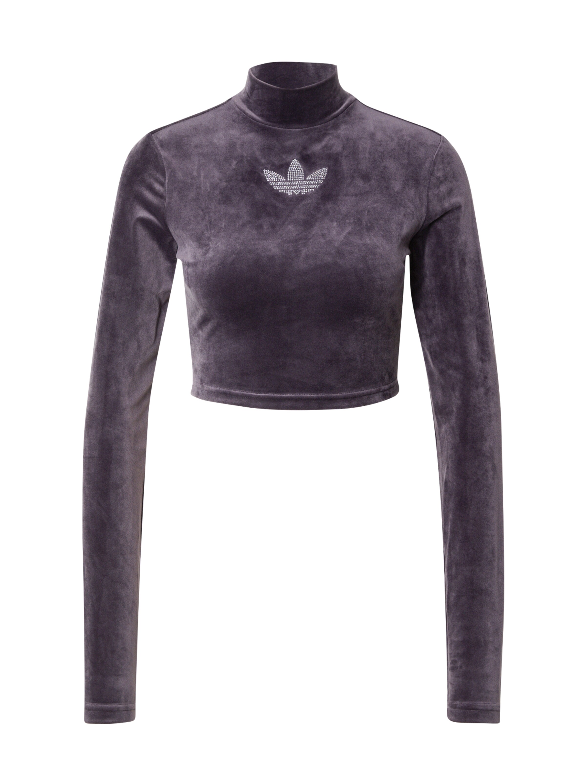 T-shirt 'Trefoil' ADIDAS ORIGINALS en violet : devant