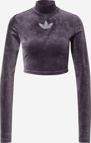 T-shirt 'Trefoil' ADIDAS ORIGINALS en violet : devant