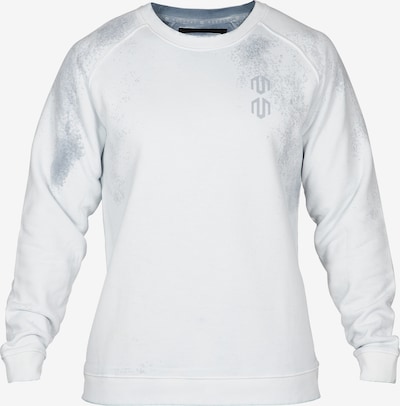 MOROTAI Sportsweatshirt 'Batech' in grau / weiß, Produktansicht