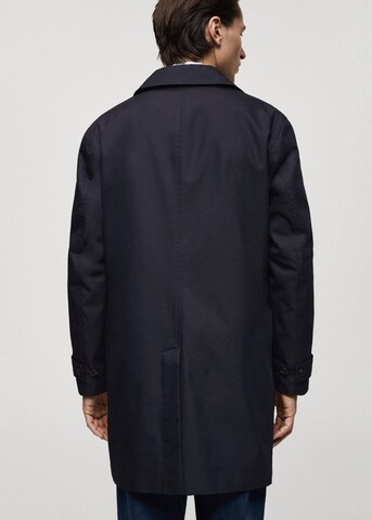 MANGO MAN Mantel 'Chayton' in Blau