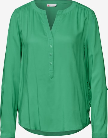 STREET ONE Blouse in Green: front
