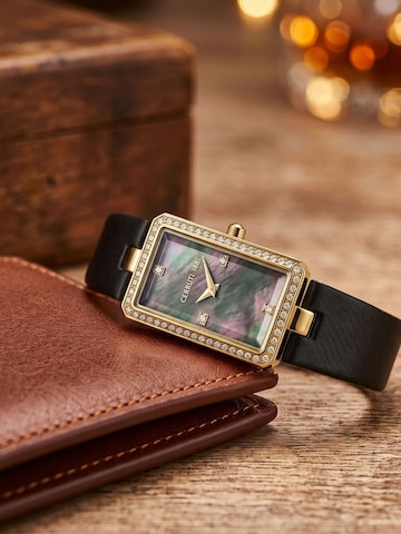 CERRUTI 1881 Analoguhr 'Watch Vallucciole'‌‌‌‌‌‌‌‌ in Schwarz