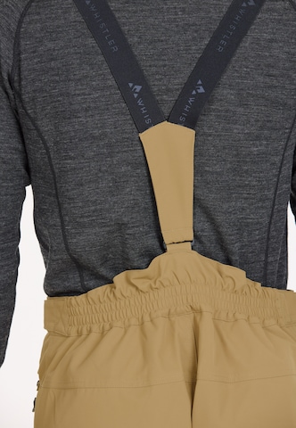 Whistler Regular Sports trousers 'Drizzle' in Brown