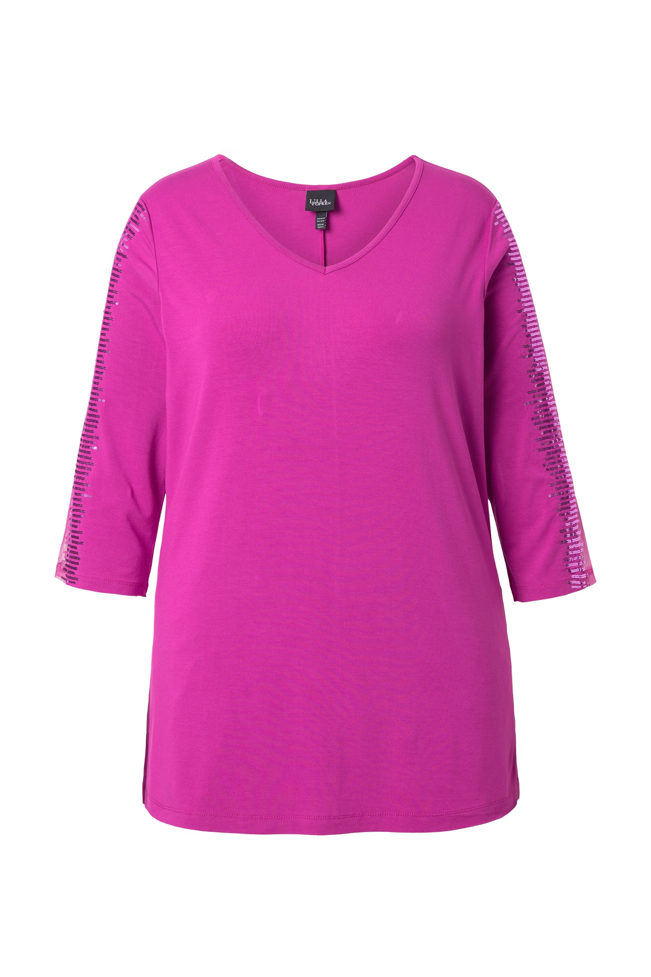 Ulla Popken Shirt in Purple: front