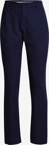 UNDER ARMOUR Regular Workout Pants in Blue: front